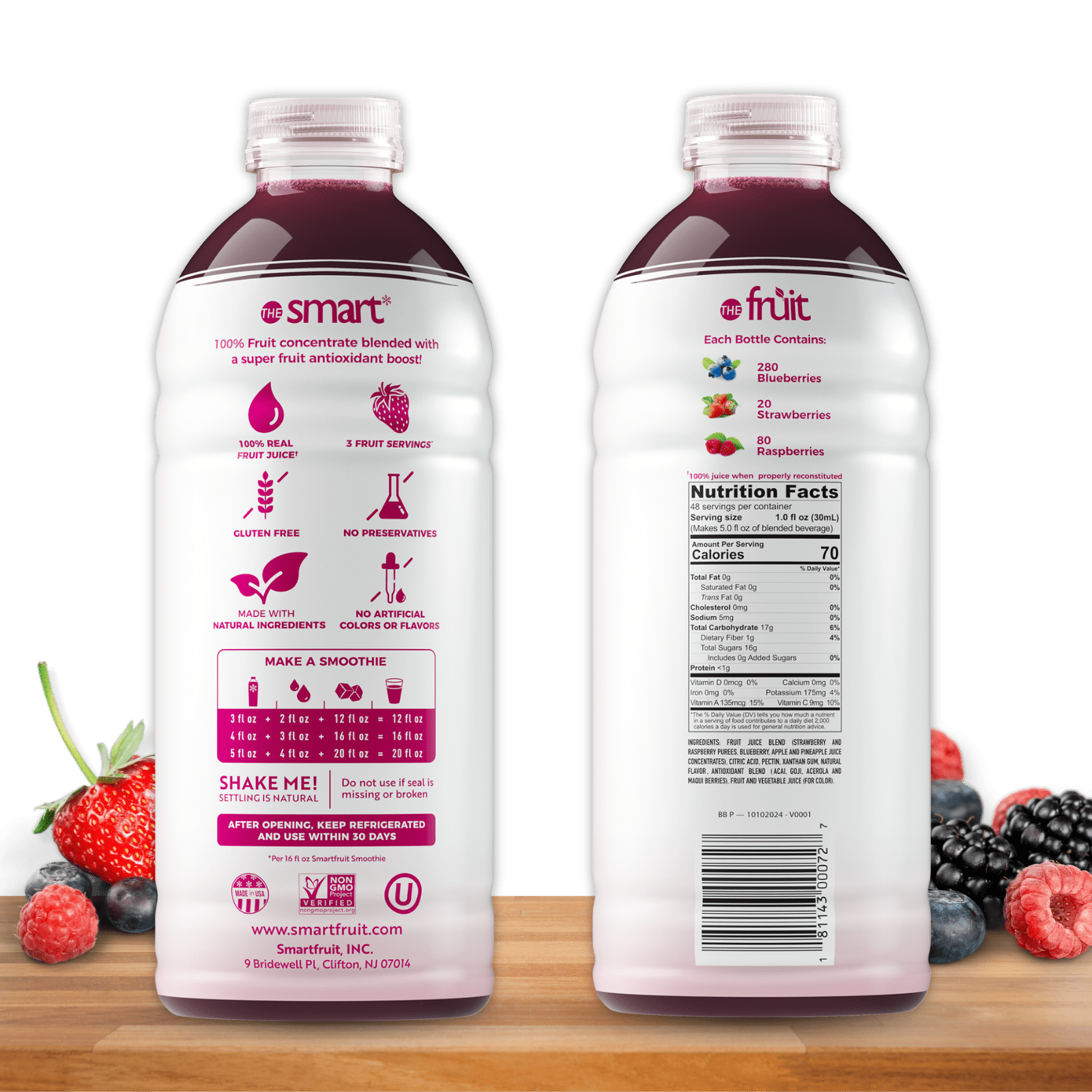 Smartfruit Purée - Blooming Berry - Image 2