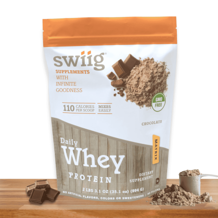 2lb. SWIIG Daily Whey Matrix Chocolate