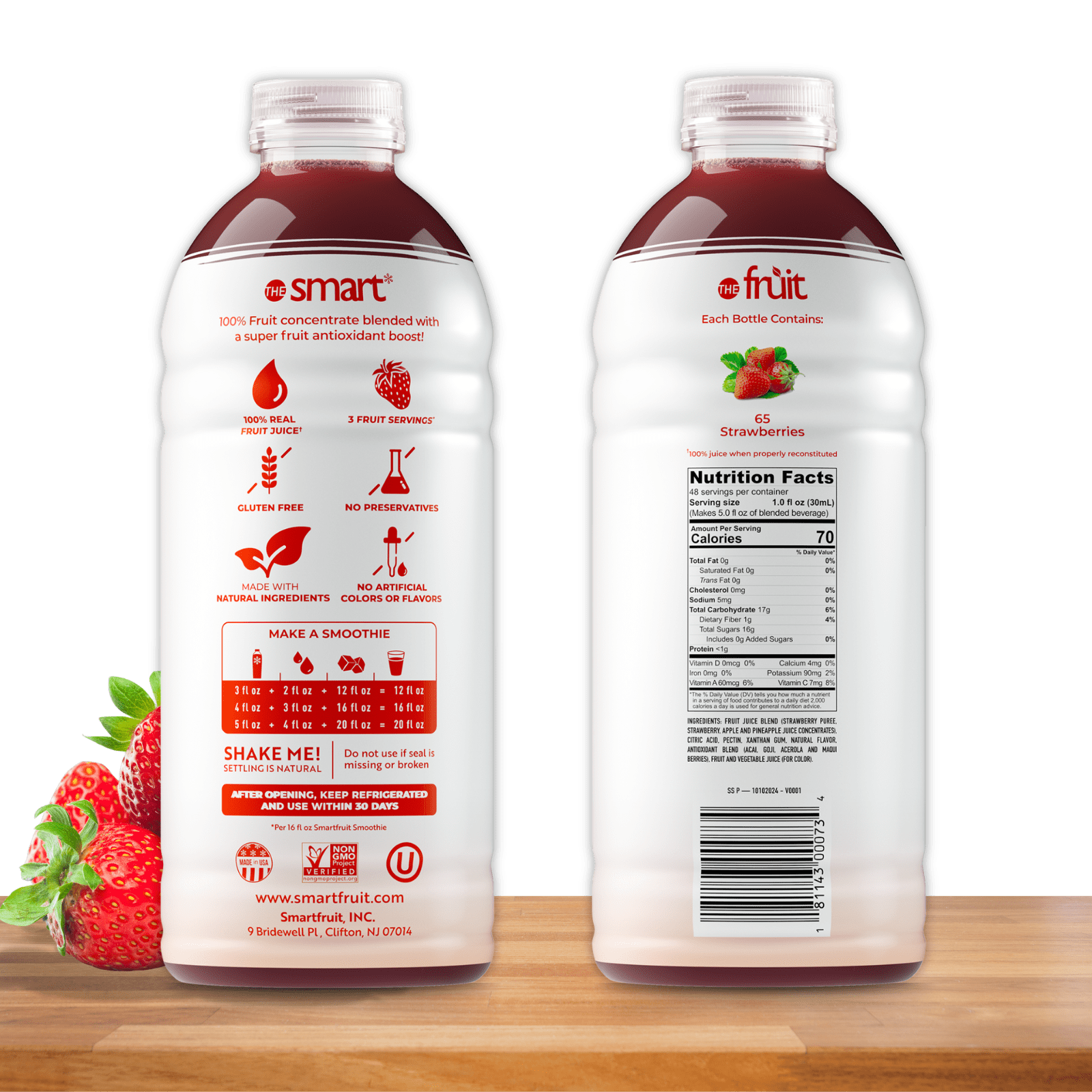 Smartfruit Purée - Summer Strawberry - Image 2