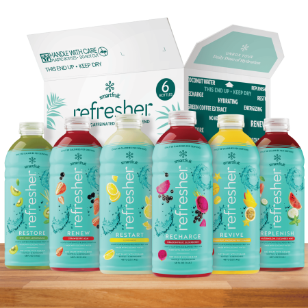 Smartfruit Refresher Mix & Match - Case of 6 Bottles