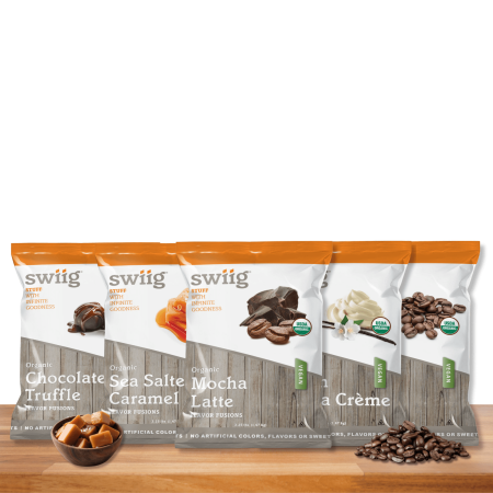 Swiig Flavor Fusions Powders Mix & Match - Case of 5 Bags