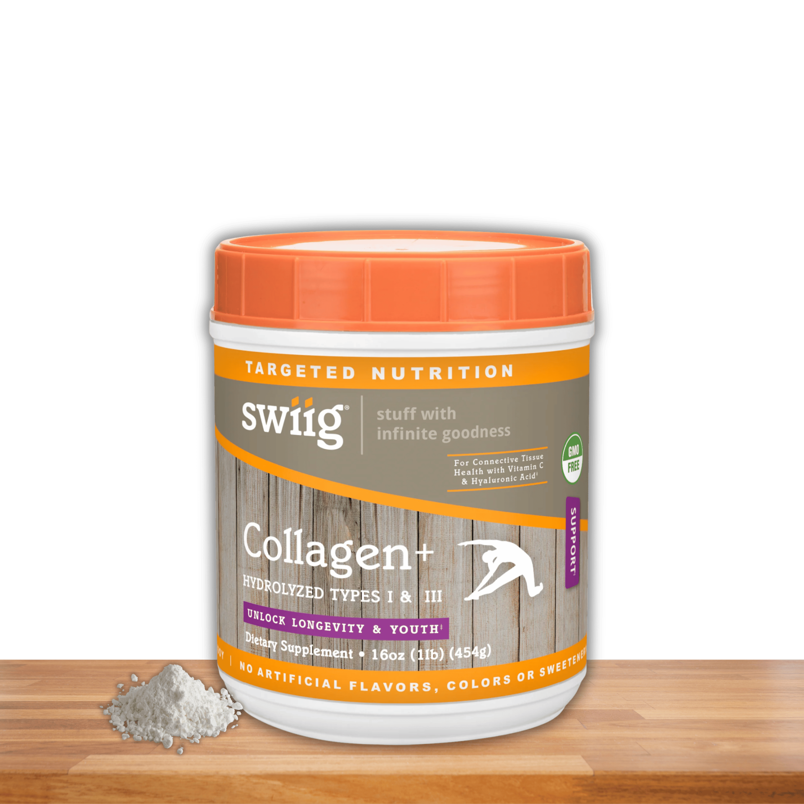 1lb. SWIIG Unflavored Collagen