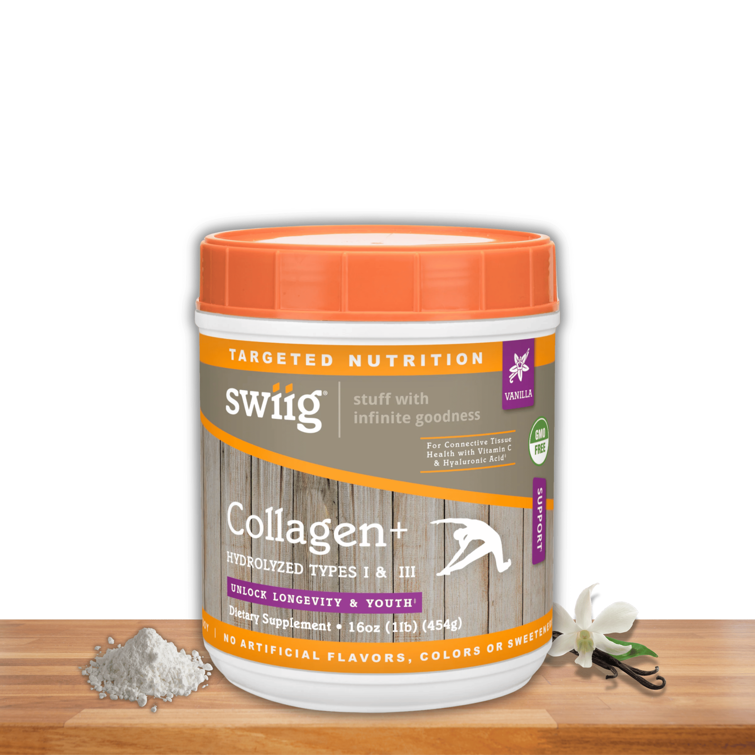 1lb. SWIIG Vanilla Collagen